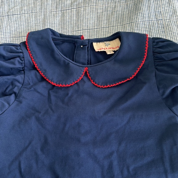 Smocking Bird apple top short sleeve size 2 - Picture 3 of 6